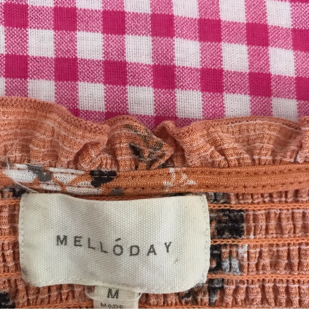 Melloday floral 3/4 Sleeve Blouse - Picture 5 of 5